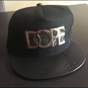 Black DOPE Snapback
